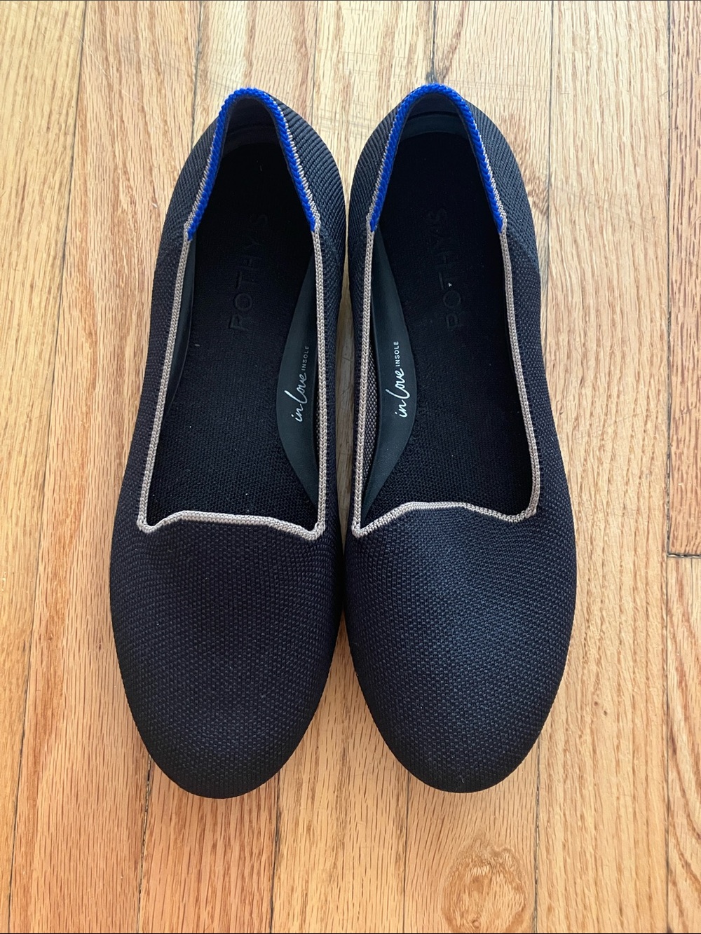 NWOT Rothy’s Black Flats